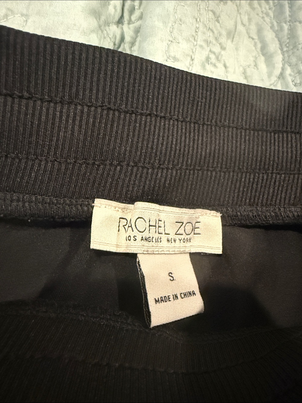 Rachel Zoe Black Joggers - Picture 2 of 2